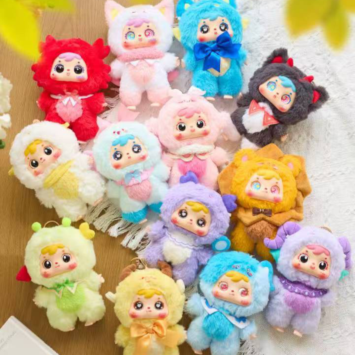 Tyke/Samuel 12 Constellation Zodiac Signs Series Blind Box Plush Doll