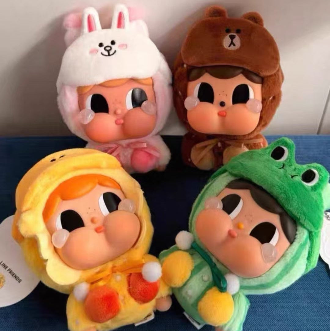 (Pre-Order) Crybaby x LINE FRIENDS Plush Keychain