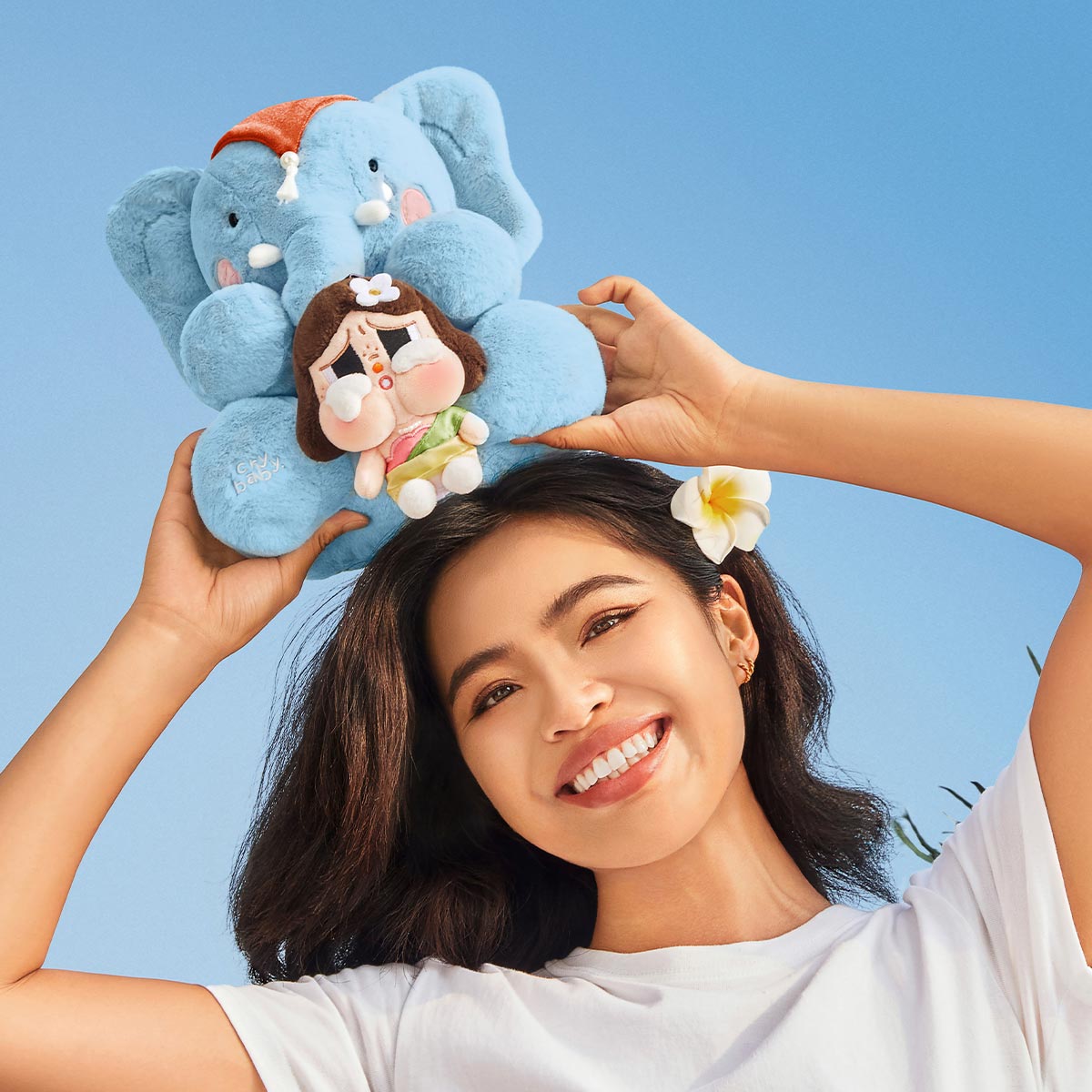 (Pre-Order 3-5 days)CRYBABY HELLO THAILAND SERIES-Plush Doll