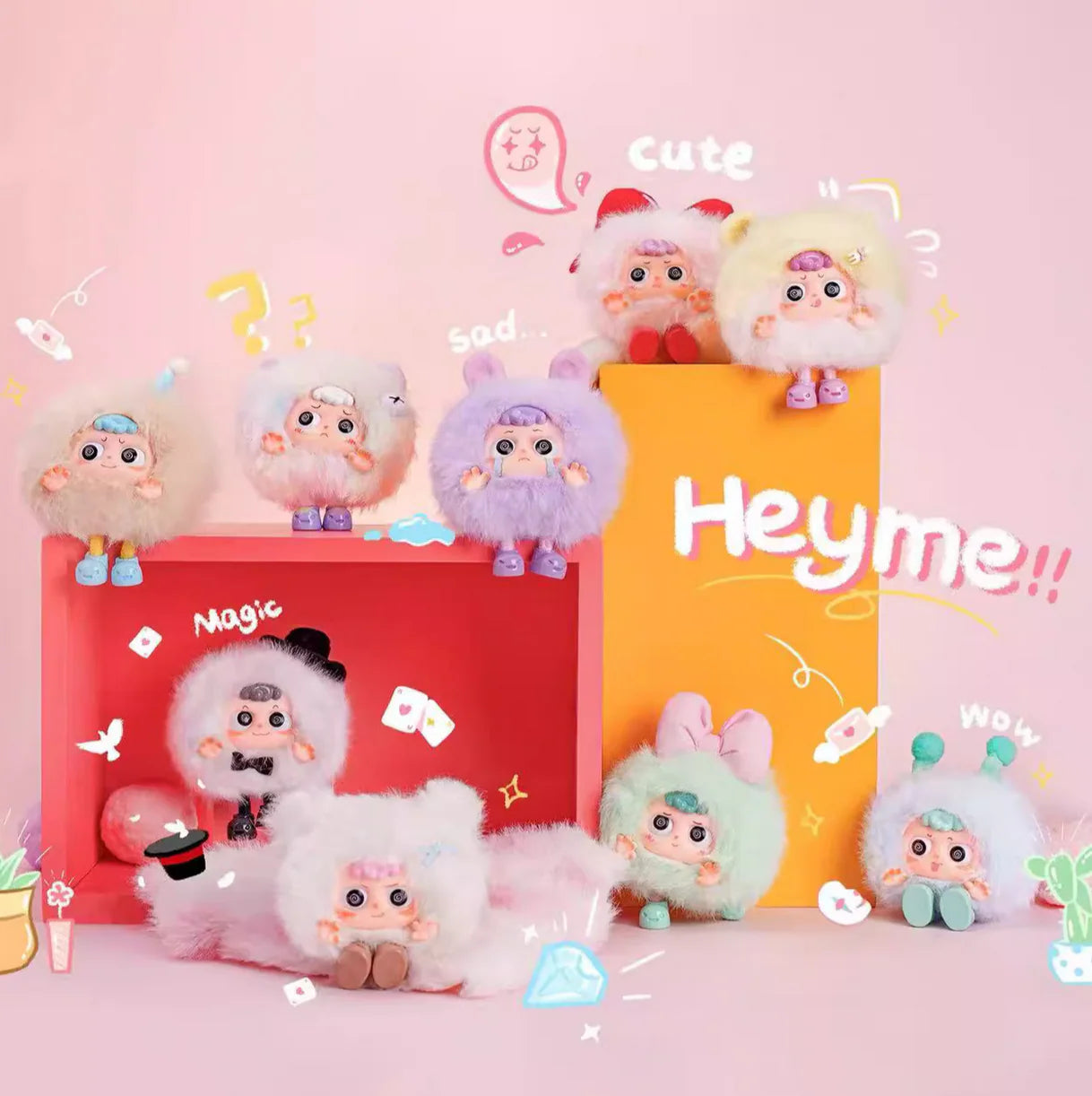 Heyme Dear Little Monster Plush toy doll