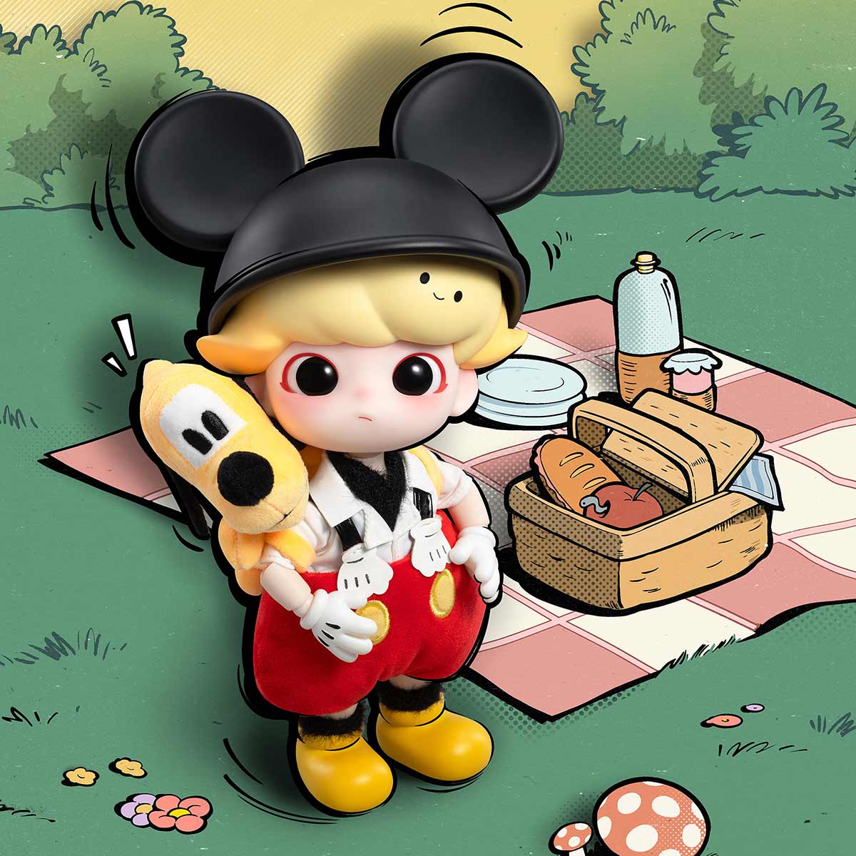 (PO 2 days)DIMOO MICKEY 1/8 Action Figure