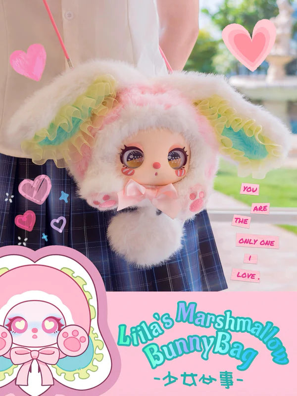 Liila Marshmallow Bunny Bag Plush Series toy surprise box Dolls