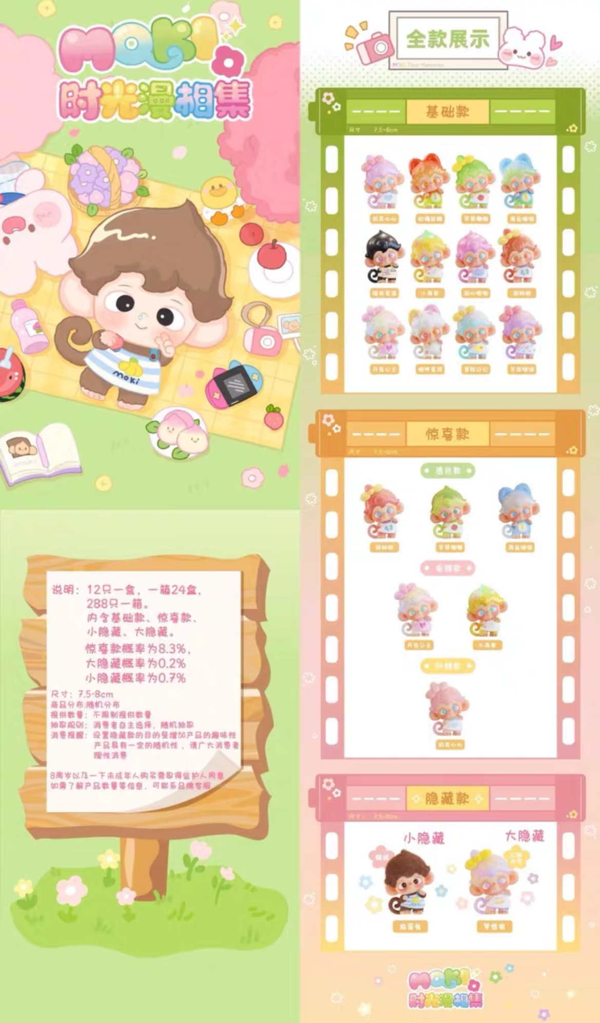 Moki Moment Camera Series Figure Blind Box