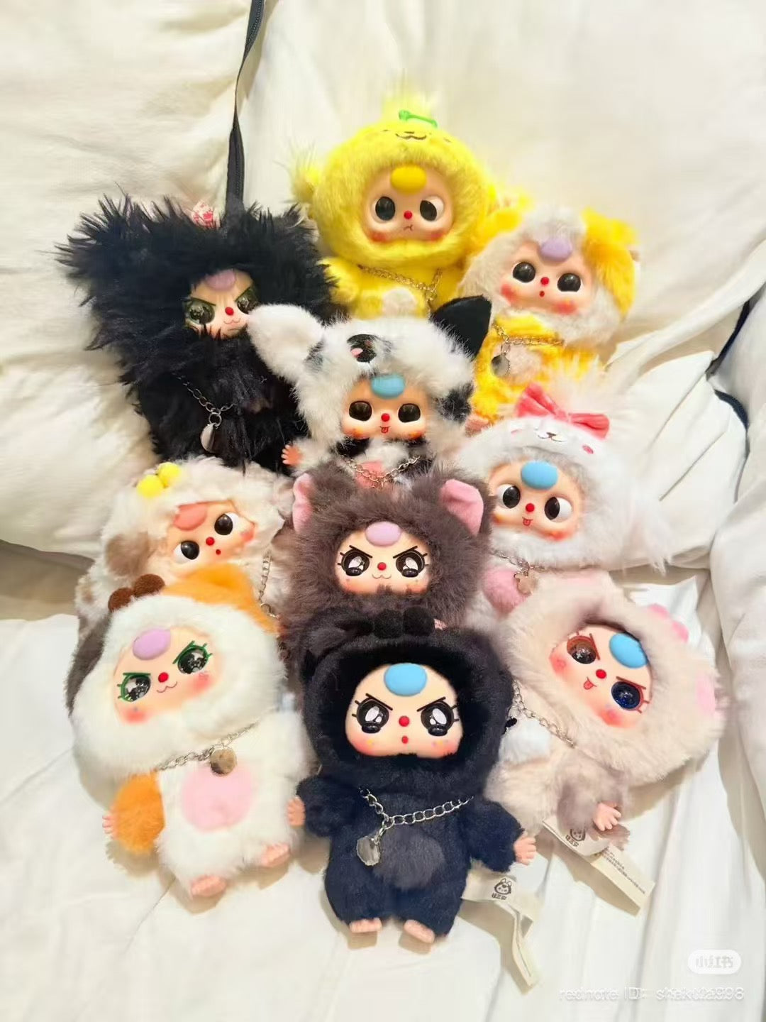 Baby Three Cats and Dogs Blind Box Plush Doll