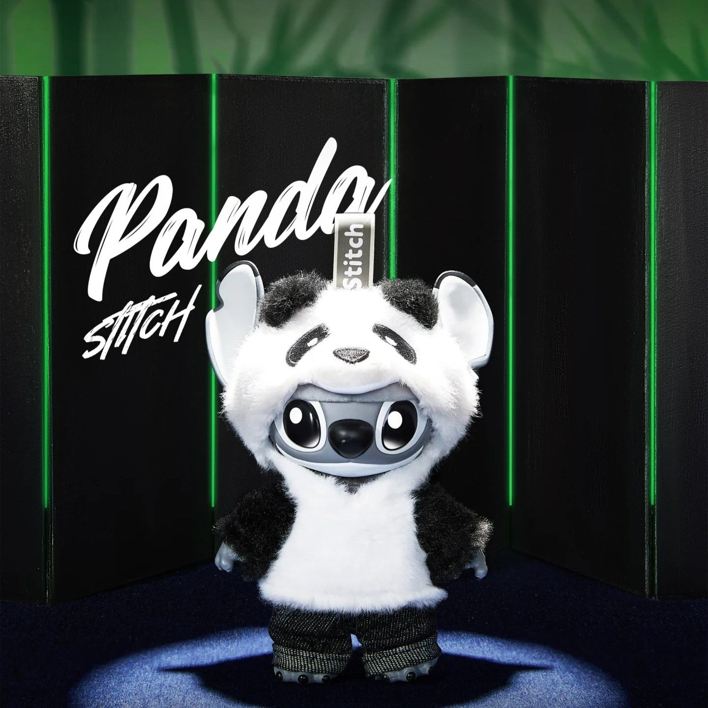 (Pre-Order)Disney Stitch GenZ Street Series Panda Vinyl Plush