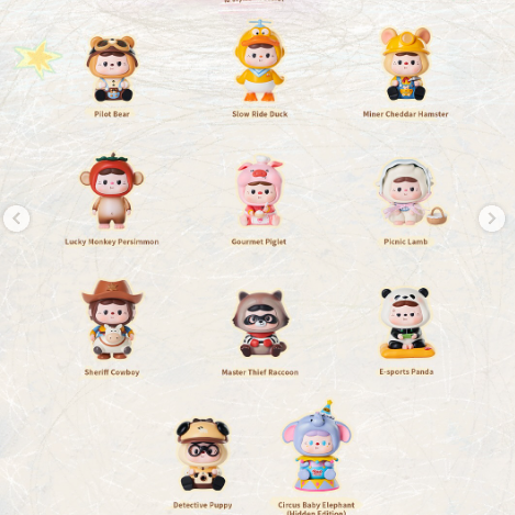 Heyone Baobao Time Capsule Figure Blind Box Series