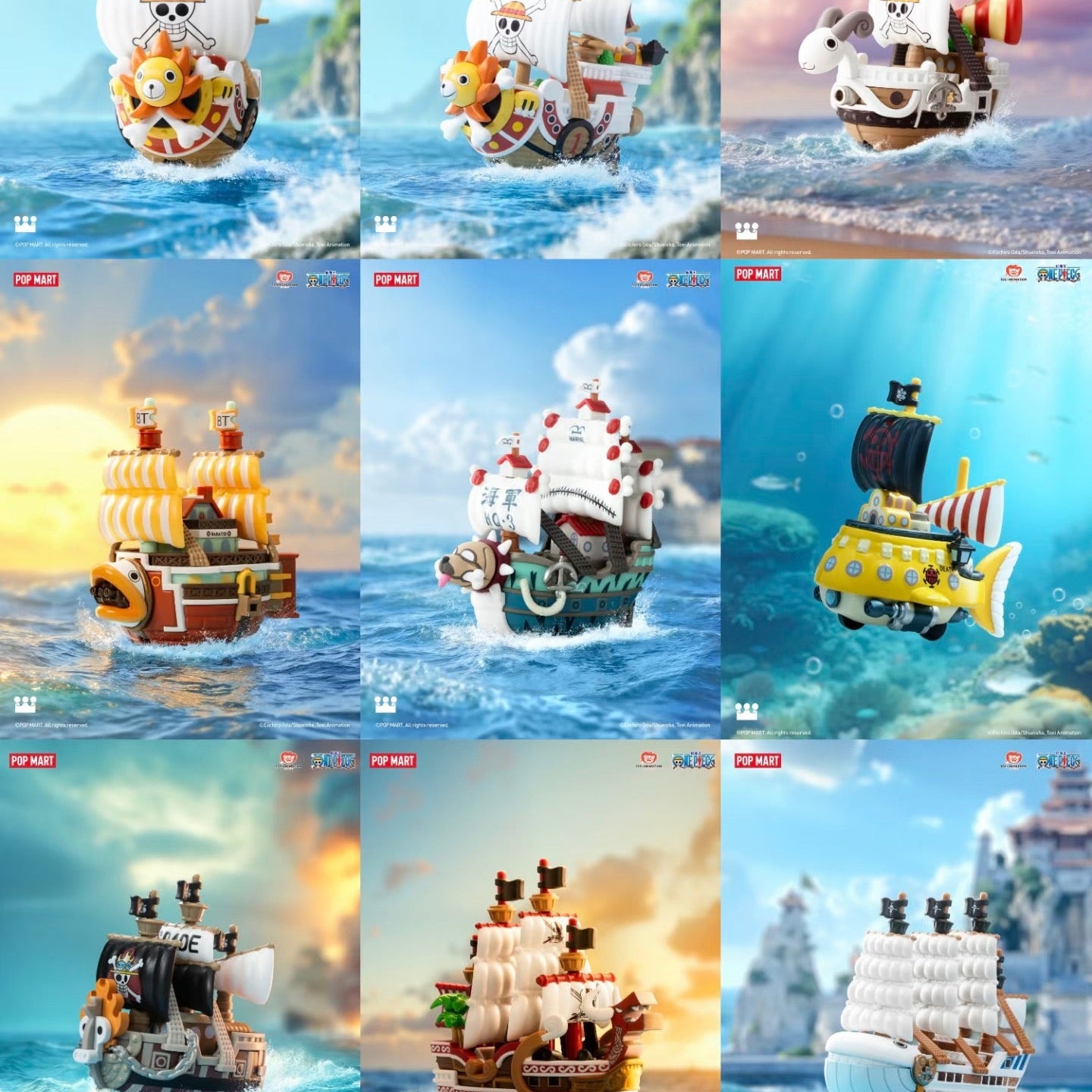 (Pre-Order 3 days)The Grand Line Series Vehicles Figure Blind Box