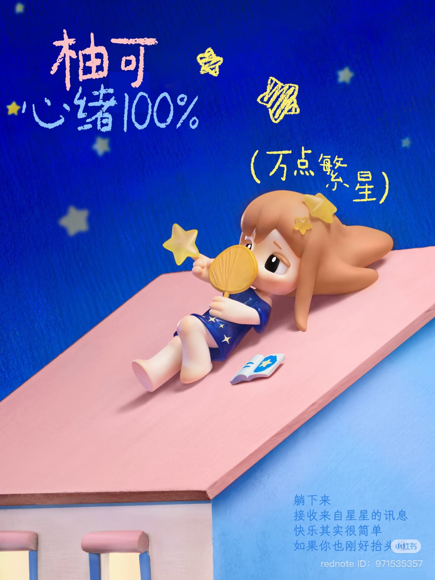 Rolife Yozco 100% Mood Series Figure Blind Box