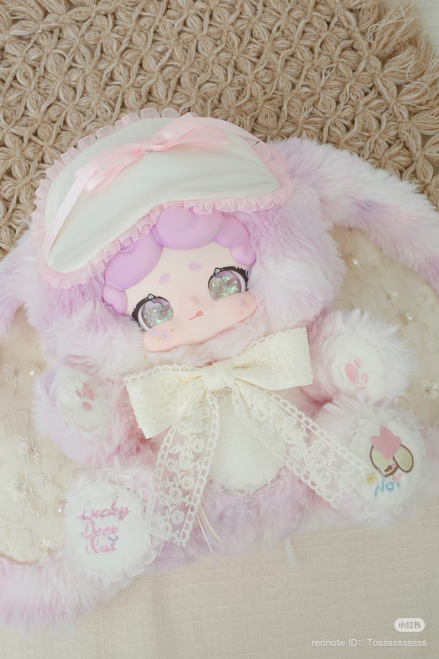 Luck Deer Nai Sweet Tea Rabbit 600% Plush Series Doll Blind Box