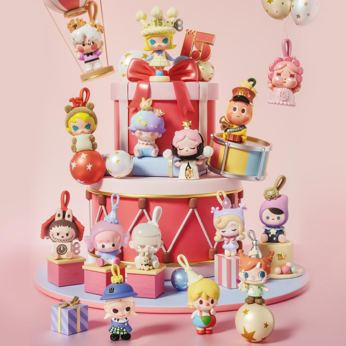 POPMART POP MART pop bean Macaron EL à La France /LE POPMART POP MART pop bean Macaron EL à La France /LE