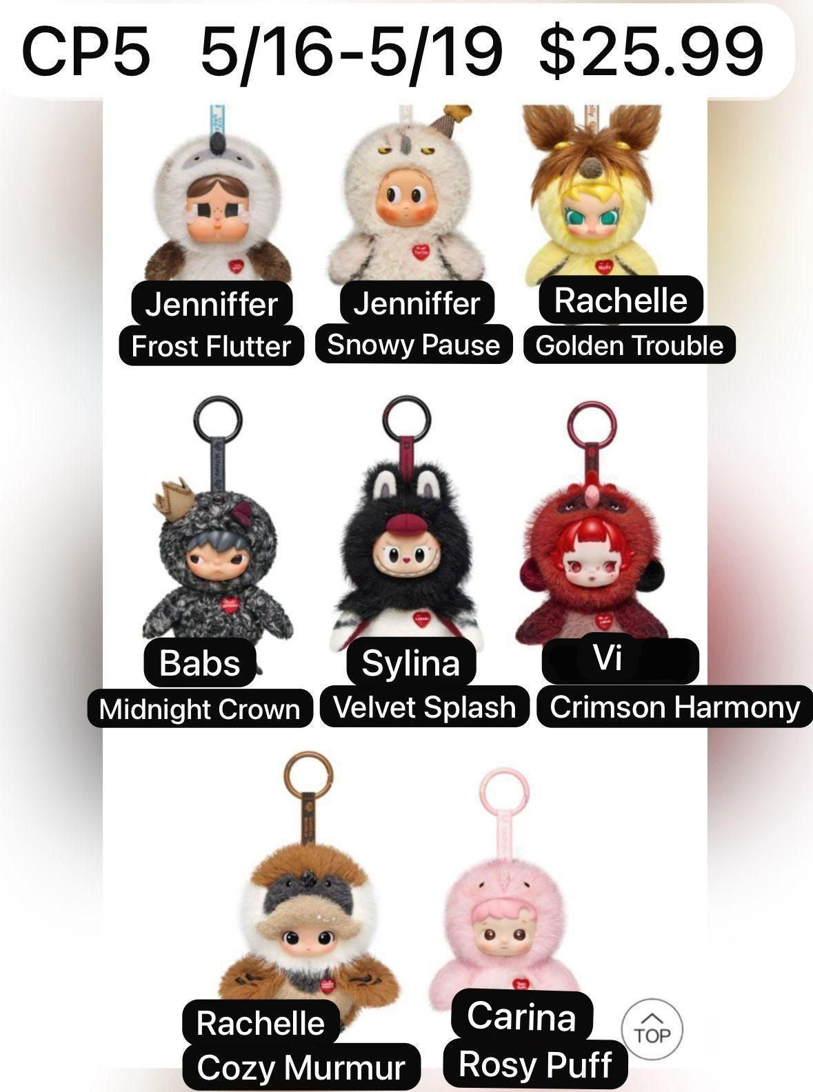 (Pre-Order)POP MART Dear Birds Plush Series Blind Box