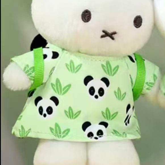 (Pre-Order) VIPO x Miffy Panda Series Plush Keychain
