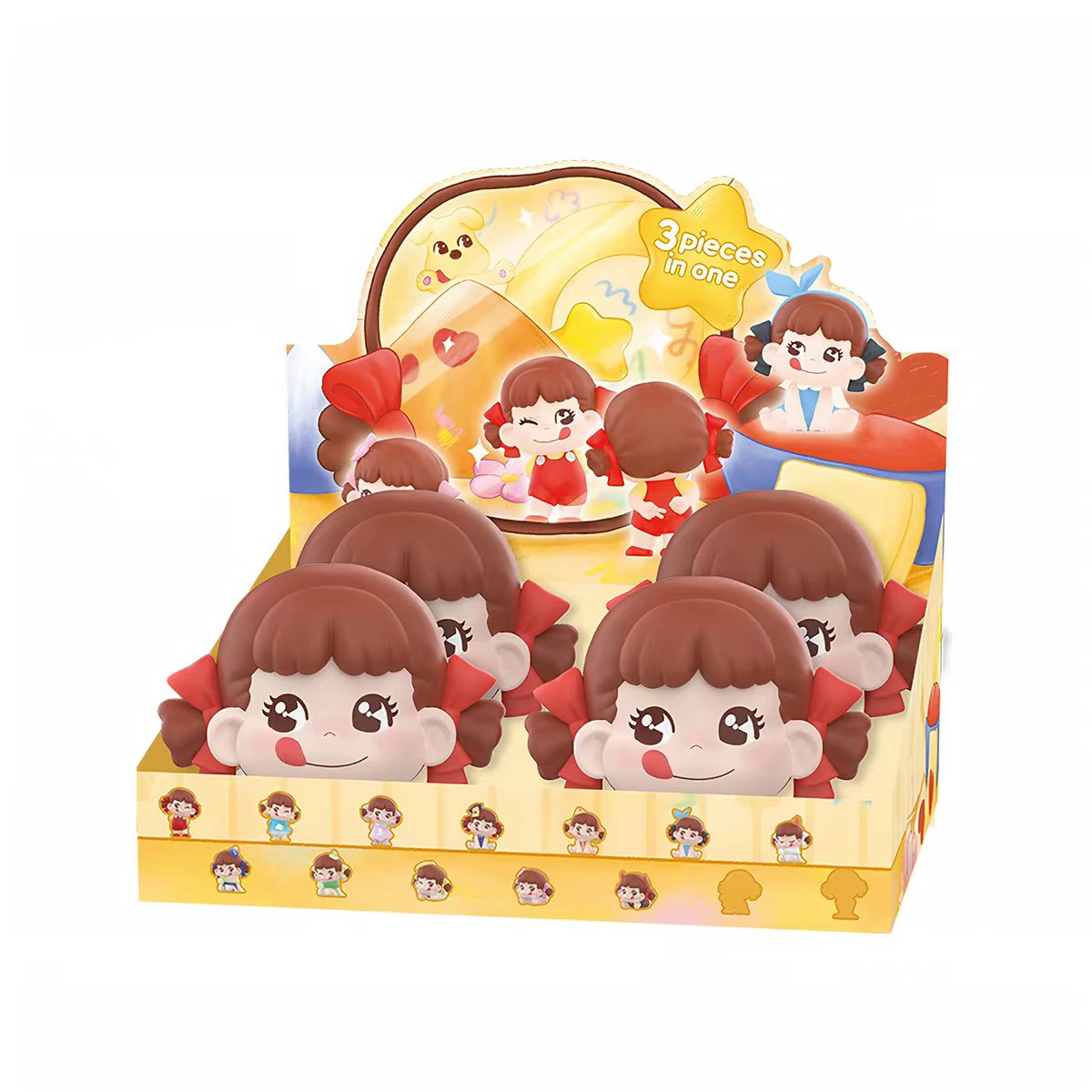 PEKO Qface Series Pop Beans Cute Mini Figurine Blind Bag