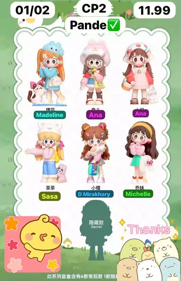 Milay Happy Recipe Blind Box