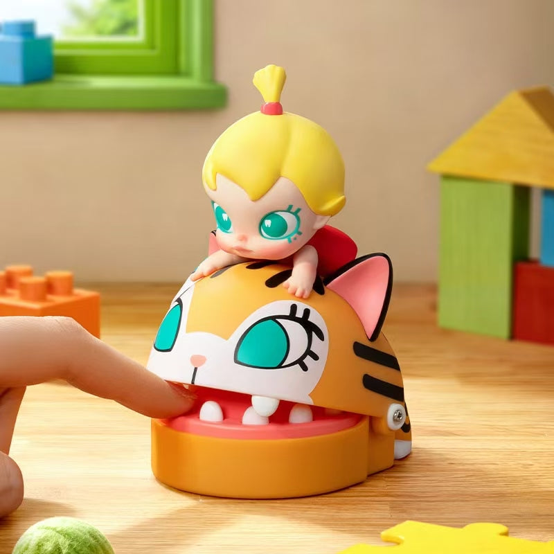 Baby Molly and Big Ear Cat Mischief figure