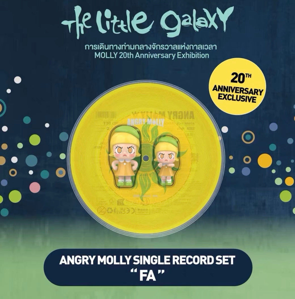 (Pre-order) PPMT Thailand 20th Angry Molly Single Record Set “FA”