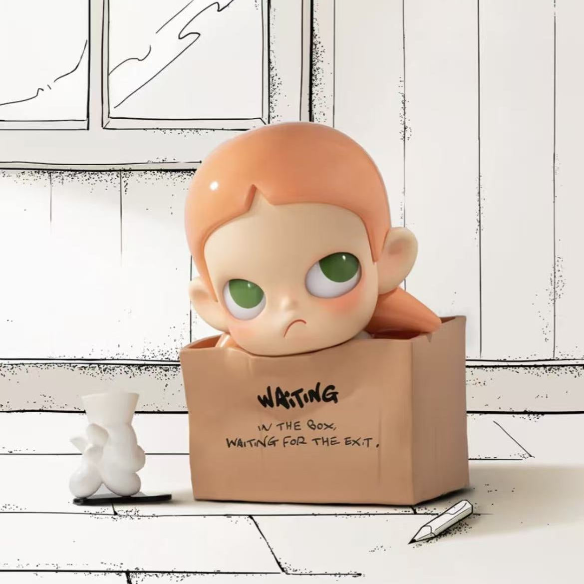 Zsiga Waiting In The Box Waiting For The Exit