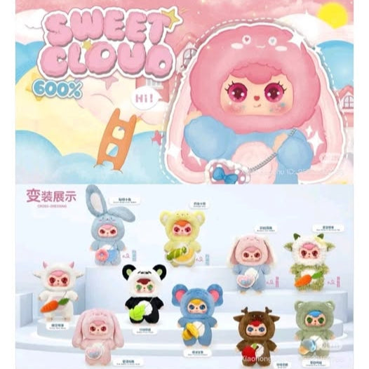 Sweet Cloud 600% Plush Doll Blind Box