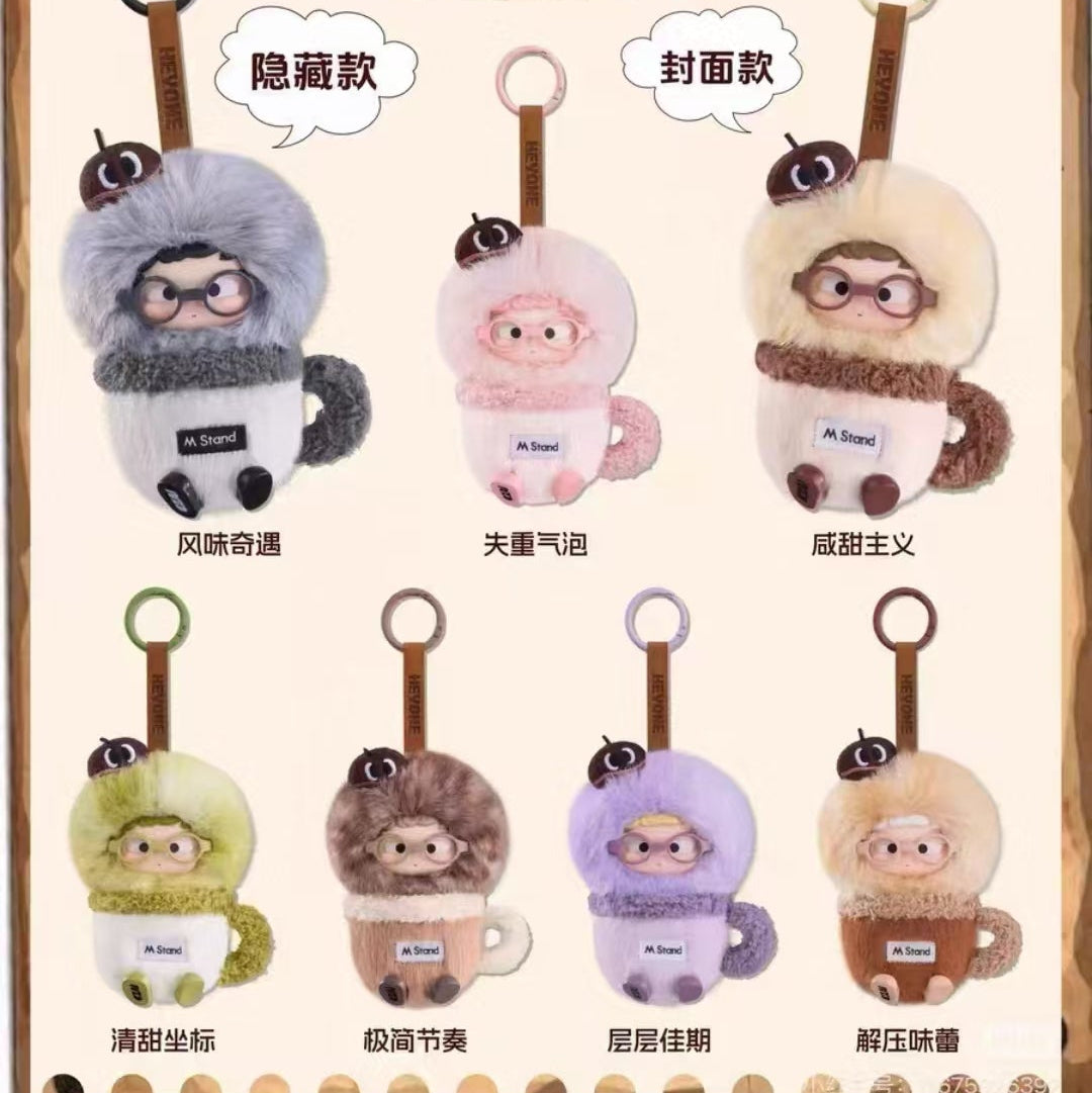 (Pre-Order) M Stand × OZAI Coffee Cup Plush Pendant Blind Box