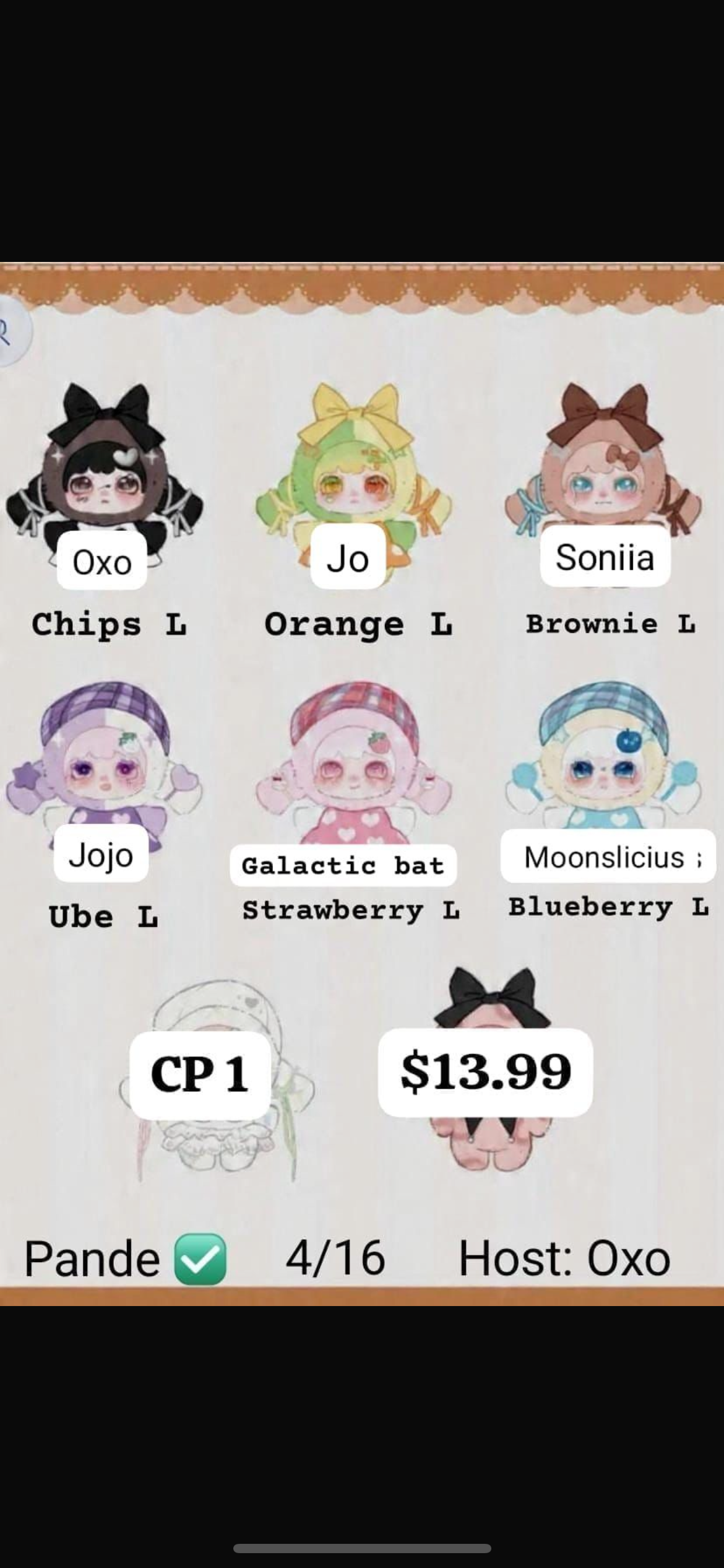 Lokiki sweety² plush blind box