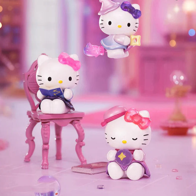 Hello-Kitty Astrology Study Series Mini Beans Figures, Blind Bag