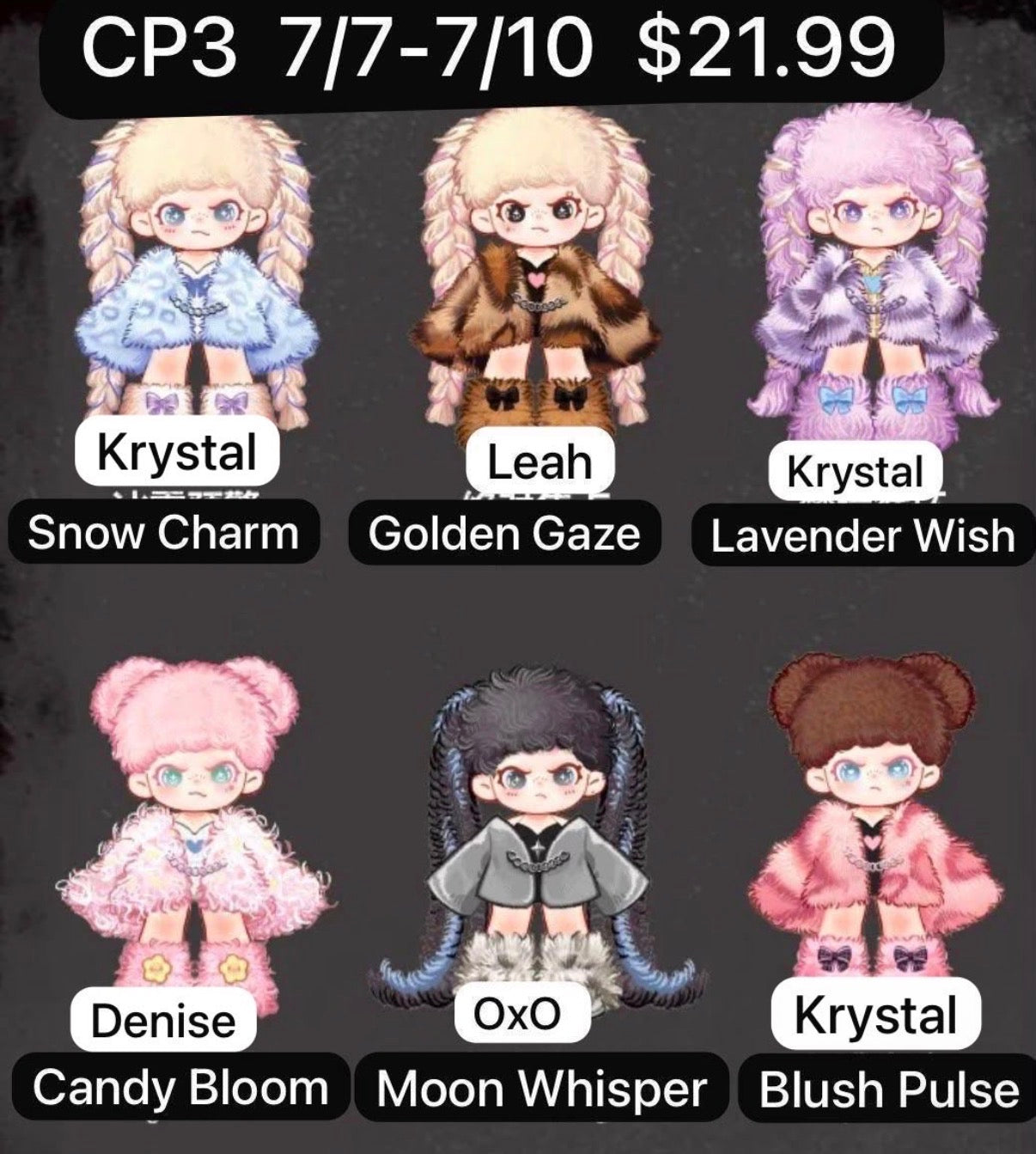 (Pre Order) Dora Sweet & Cool Warning