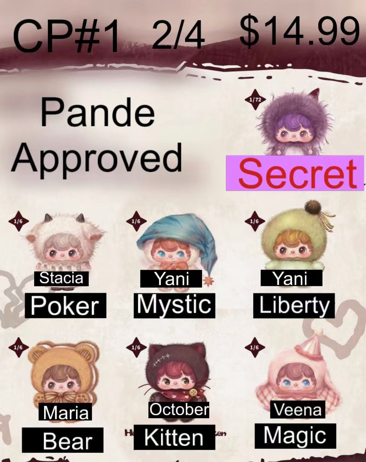 Pouka Pouka "Me and Myself" Vinyl Plush Blind Box