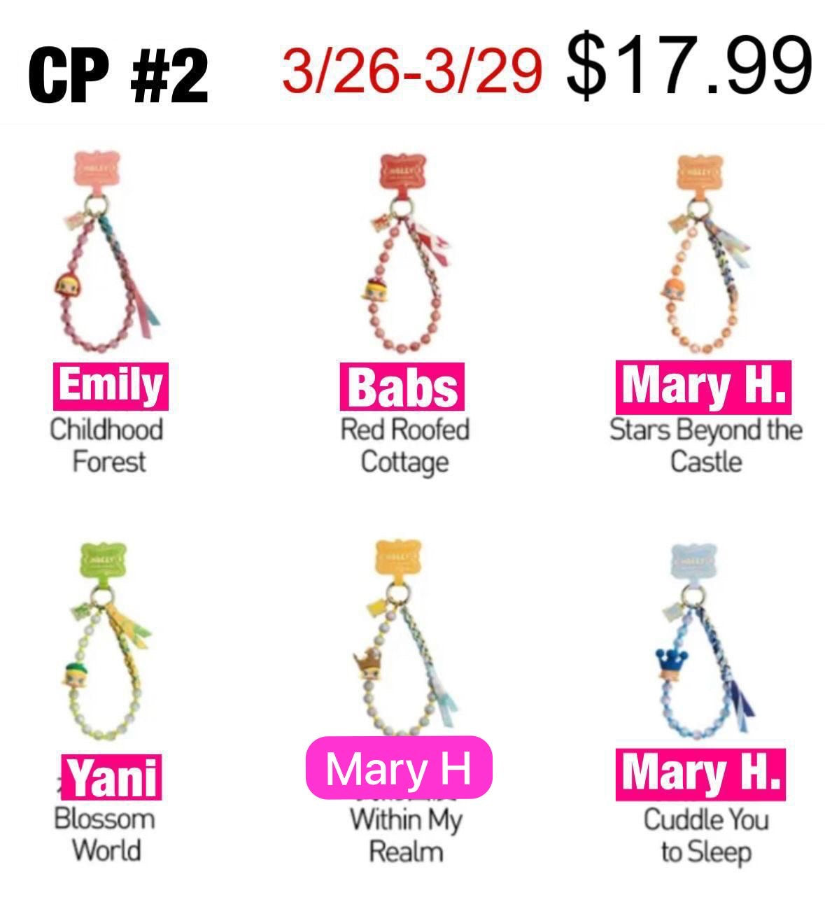 MOLLY "Scenery Along the Way" Series - Keychain Blind Box