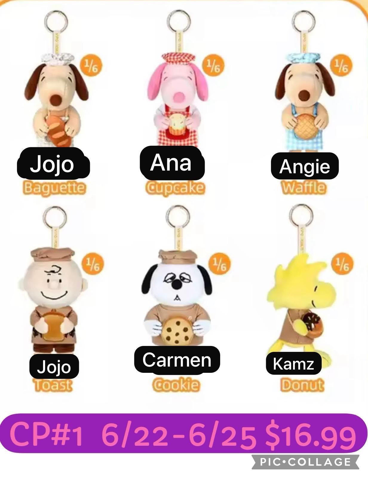 (Pre Order) Snoopy Baking Series