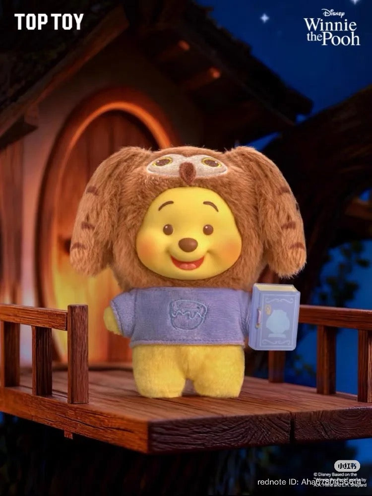 Winnie The Pooh Animal Book Plush Doll Blind Box