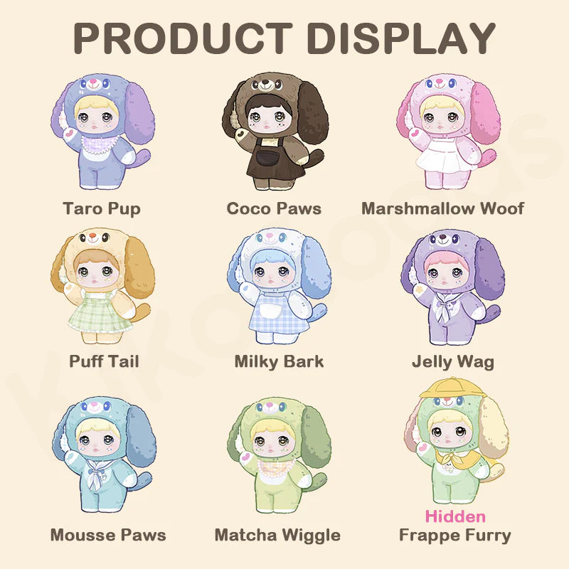 Nommi Puppy Dairy Series Plush Blind Box