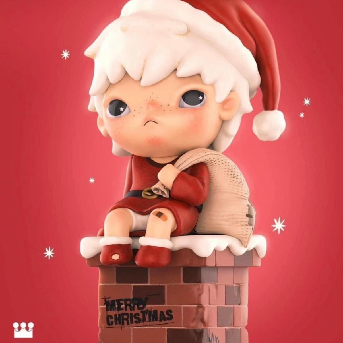 (3-4days)Christmas Mr.Hirono Figurine
