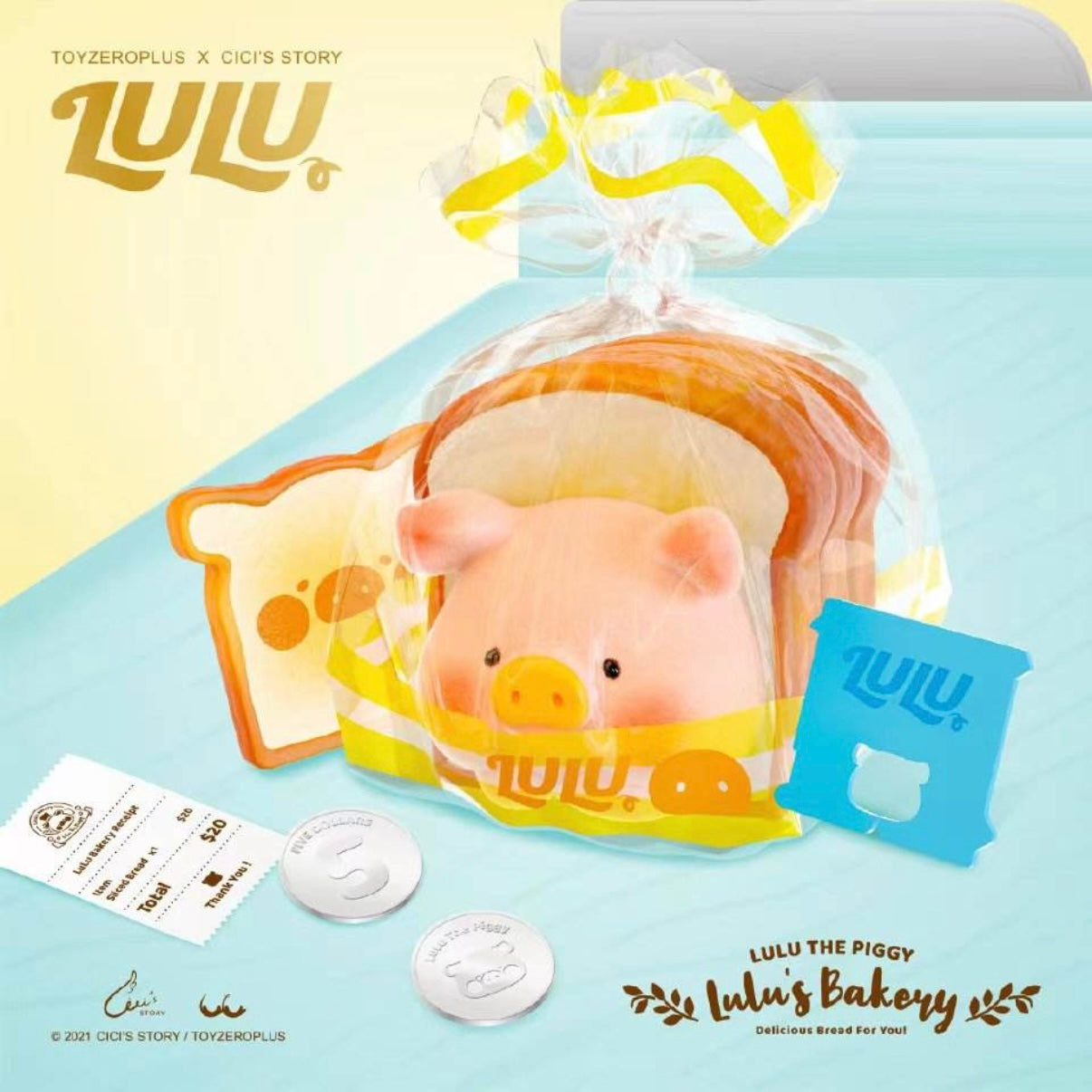 Lulu the piggy toast