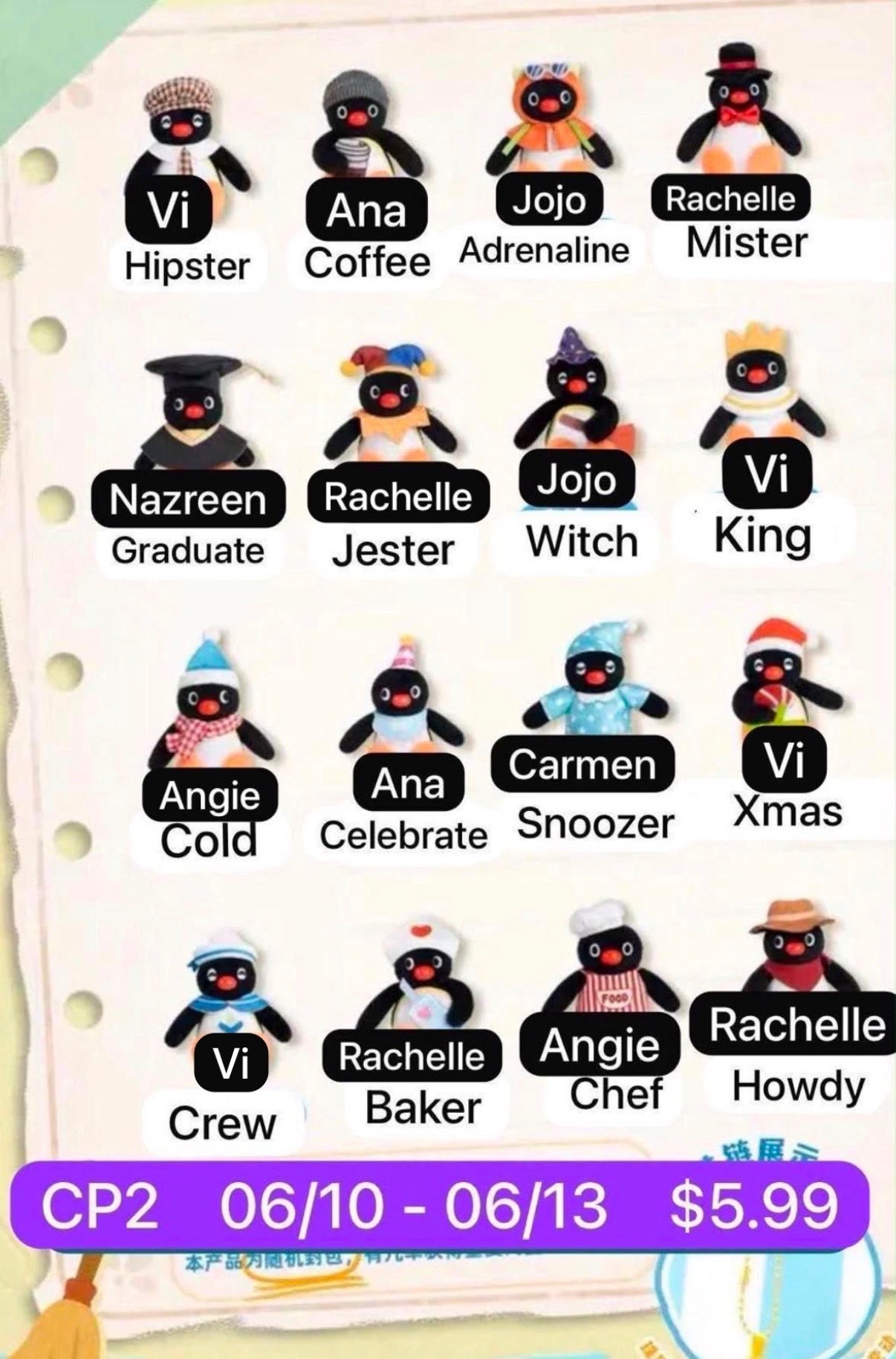 (Pre Order) Pingu GuGu Adventure