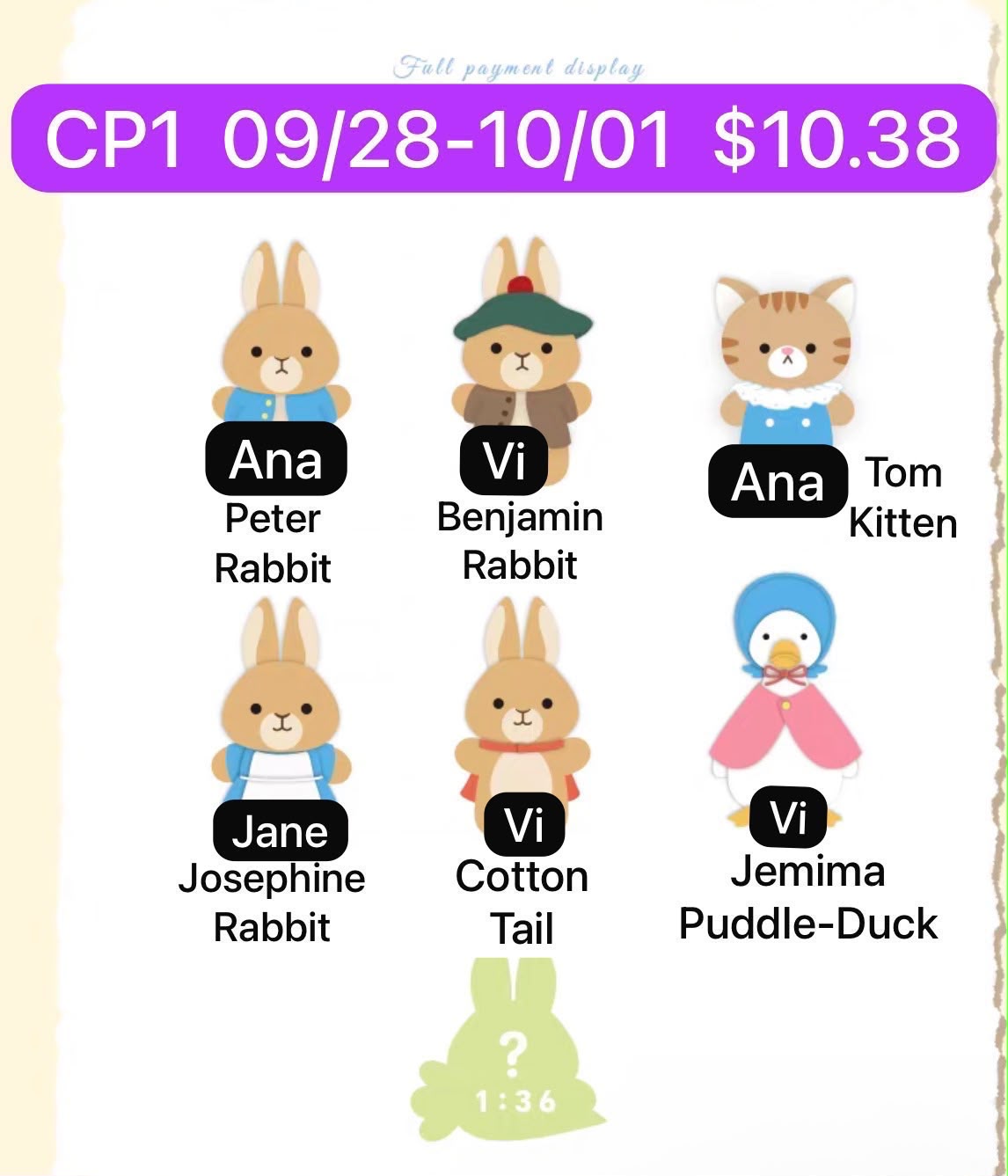 (Pre-Order) Peter Rabbit Forest Market