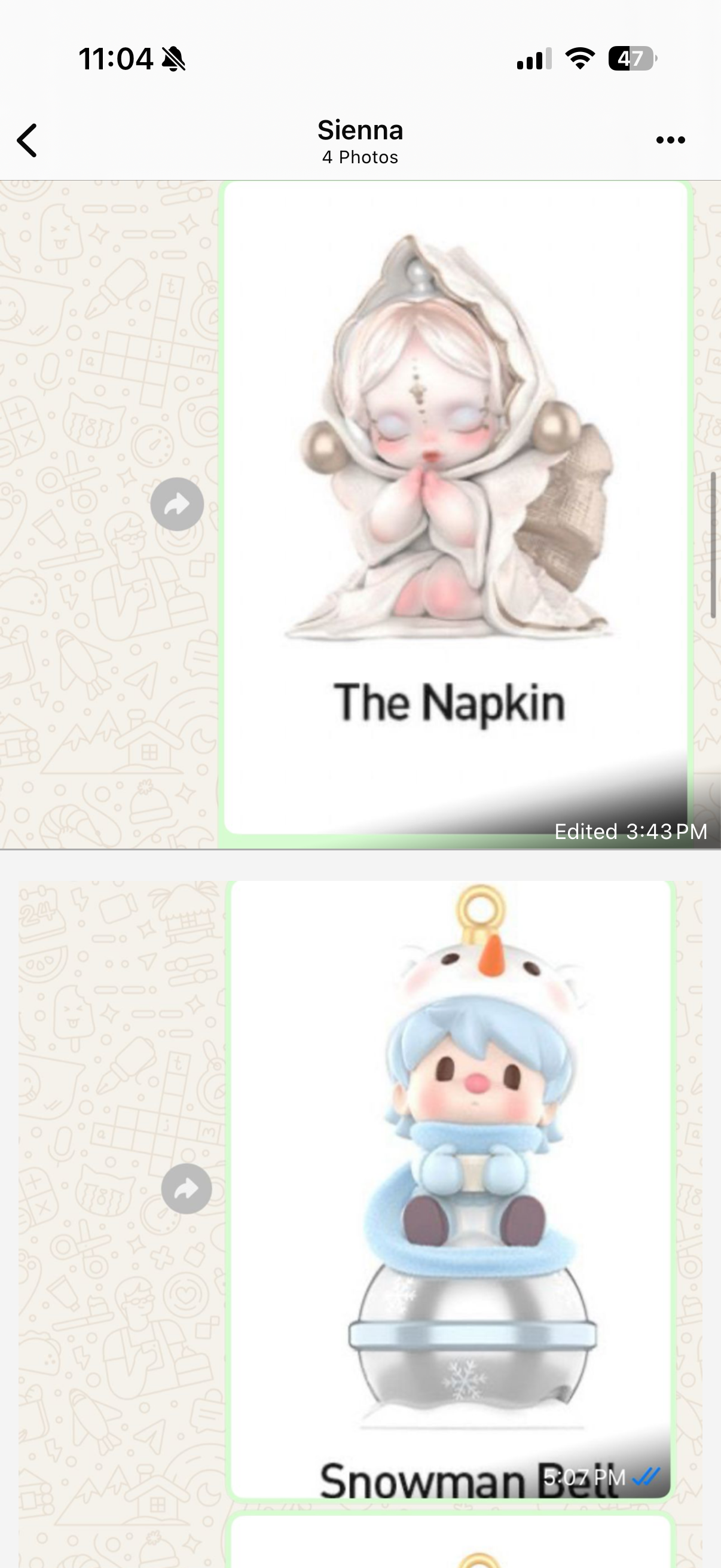 Sienna-Confirmed items