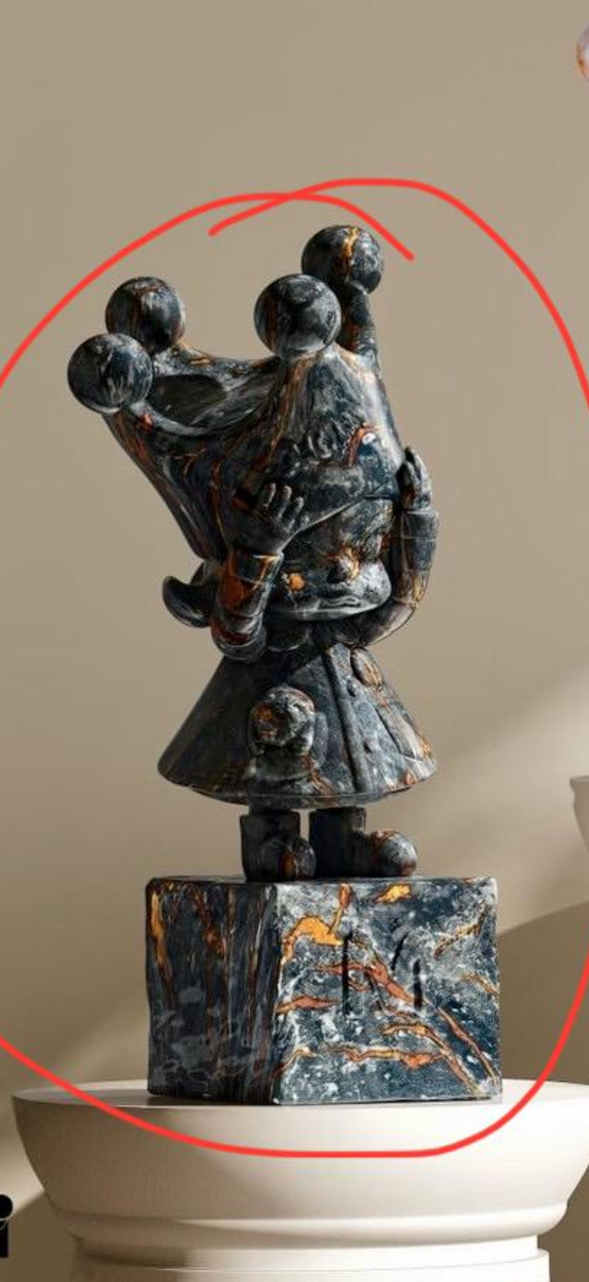 Niki-Molly Anniversary Statues Black Secret Open+Dimoo Dream Tea+Skullpanda Huawei