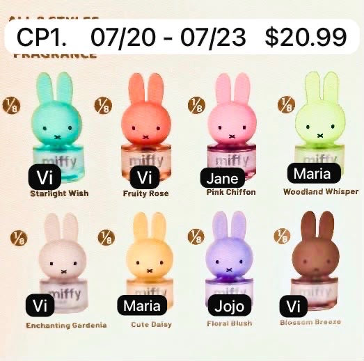 (Pre Order)Vipo Miffy Franrance