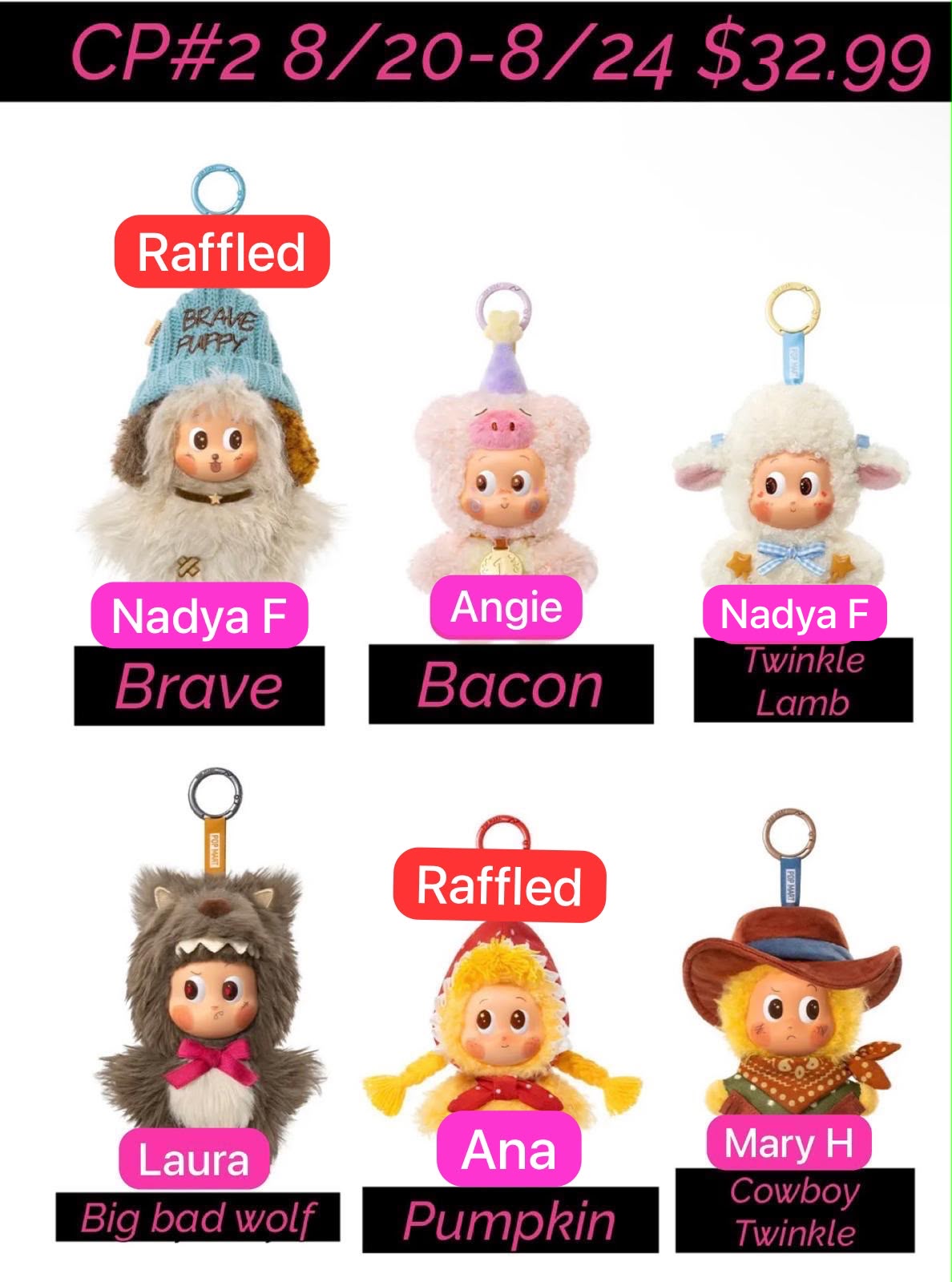 (Pre-Order) Twinkle Twinkle Farm Tales Series Vinyl Plush Blind Box