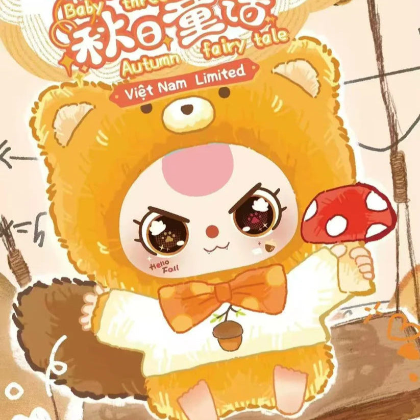 【Sale】Baby Three Autumn Fairy Tale Plush toy doll