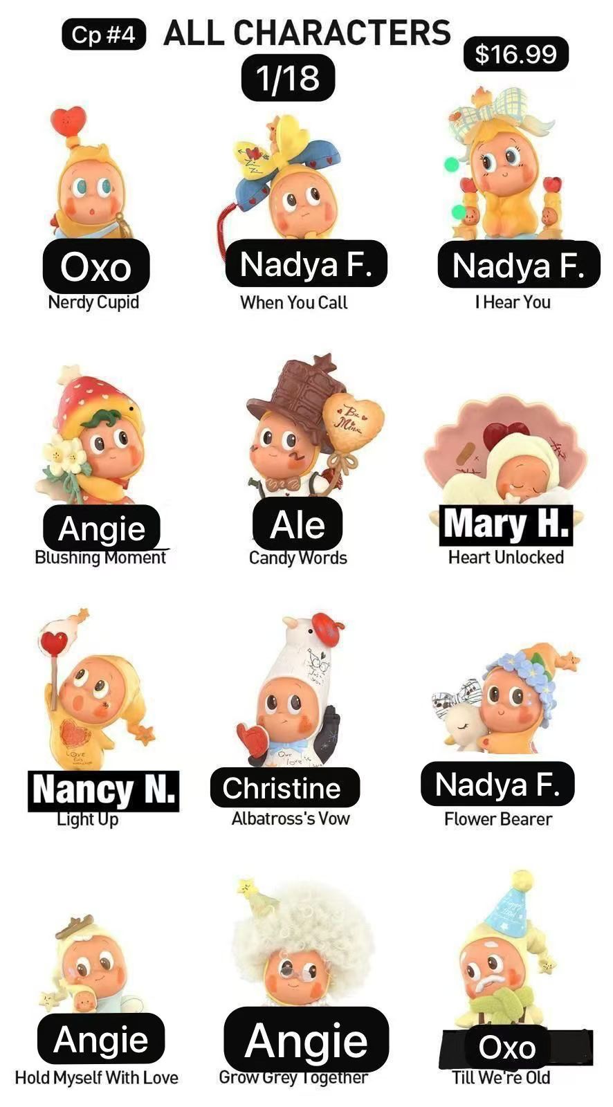 Twinkle Twinkle Crush On You Series Figures