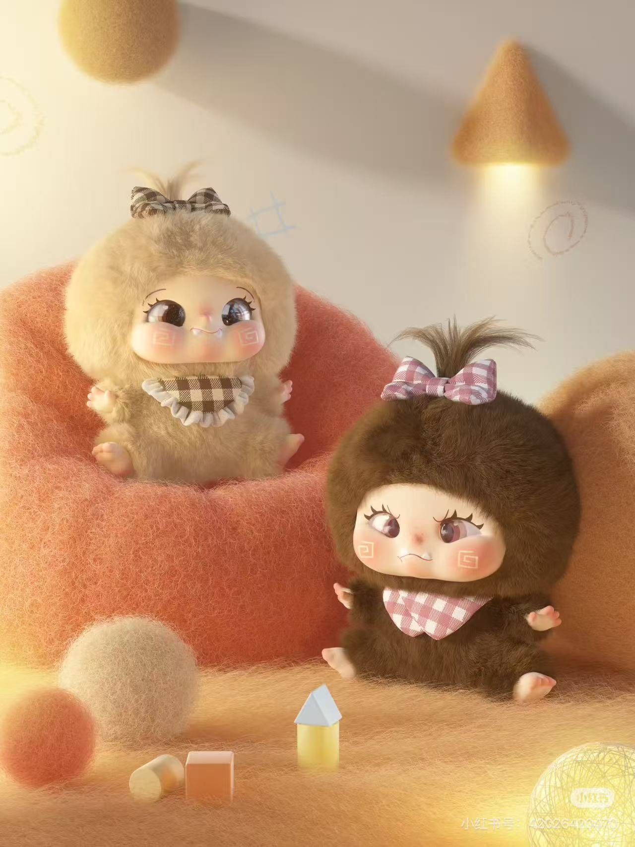 DABUKIKI Cutie Pie Series Plush Blind Box