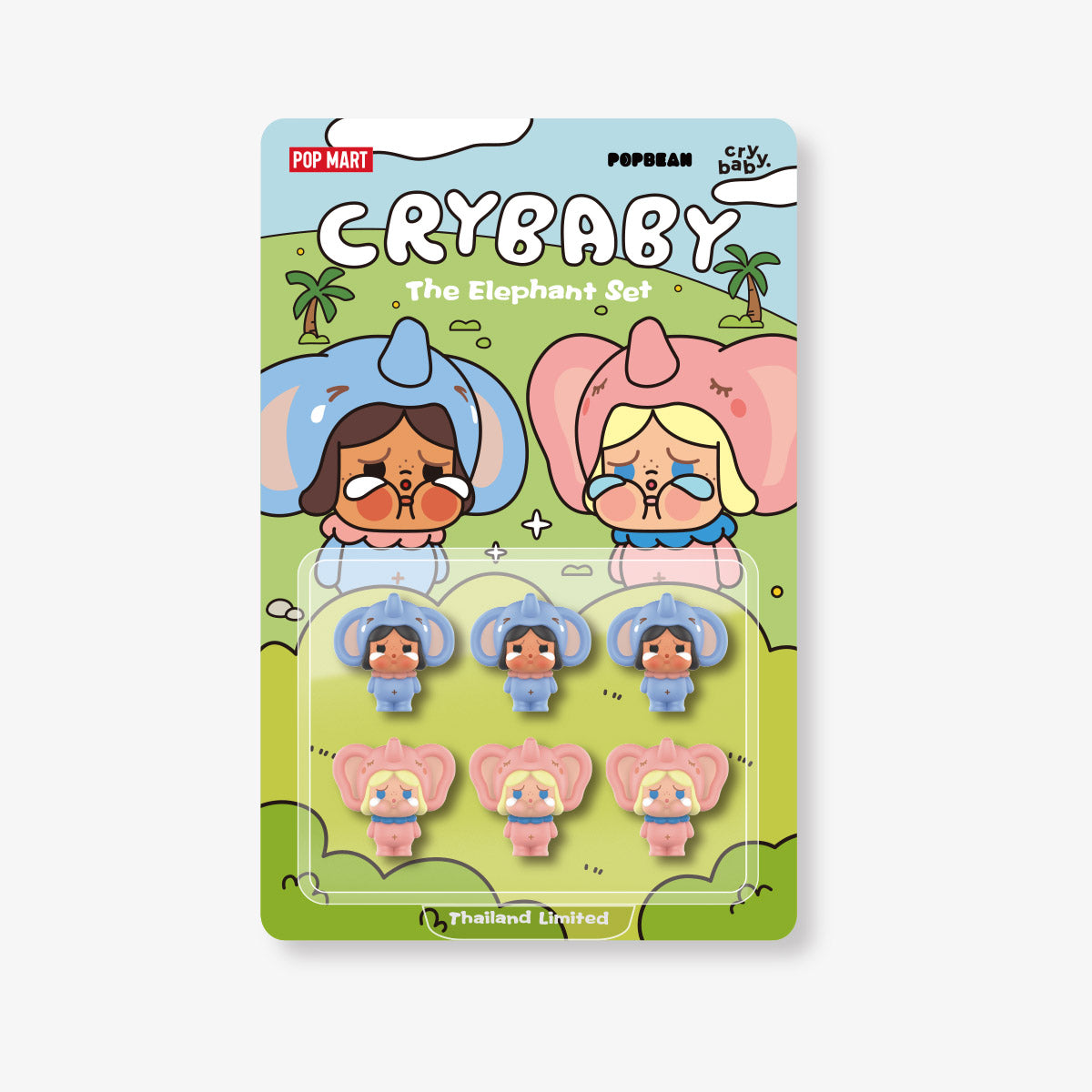 POP BEAN CRYBABY The Elephant Set(Thailand Limited )