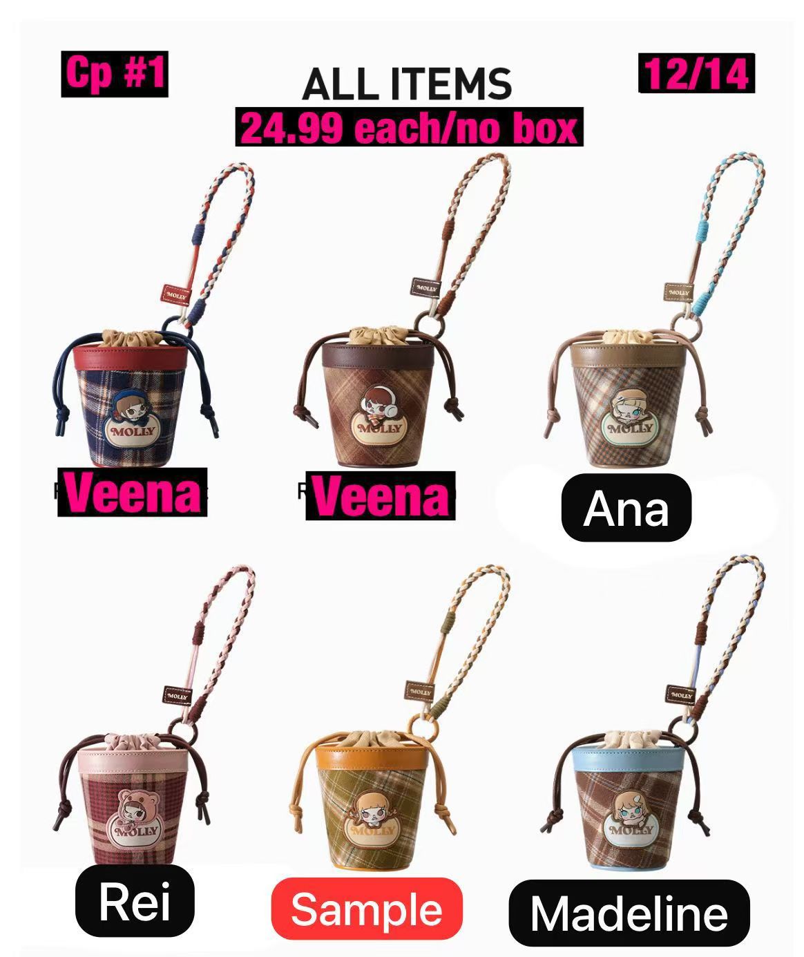 (Pre-Order)Molly Winter Fit Check Series-Mini Bag Blind Box