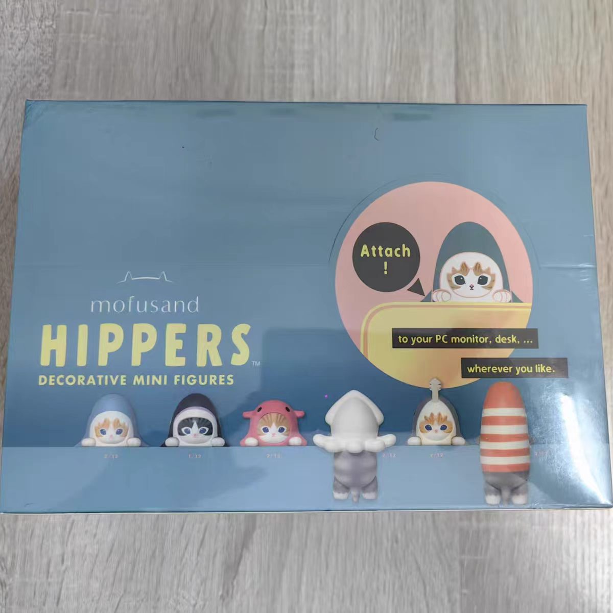 Mofusand HIPPERS DECORATIVE MINI FIGURES