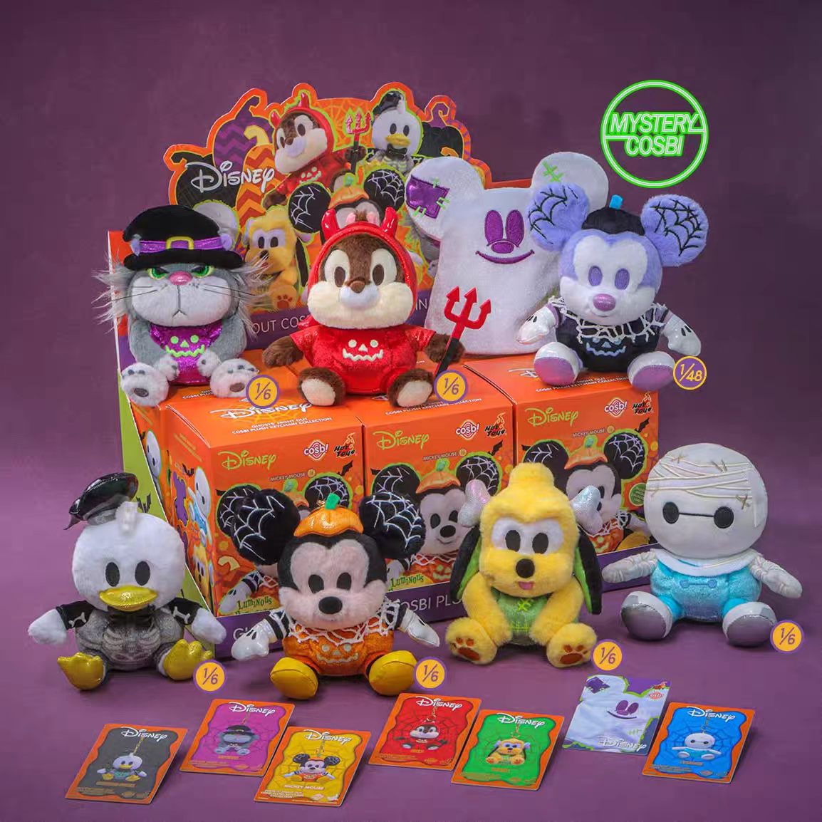 (Pre-Order) Ghosts' Night Out Cosbi Plush Keychain Collection