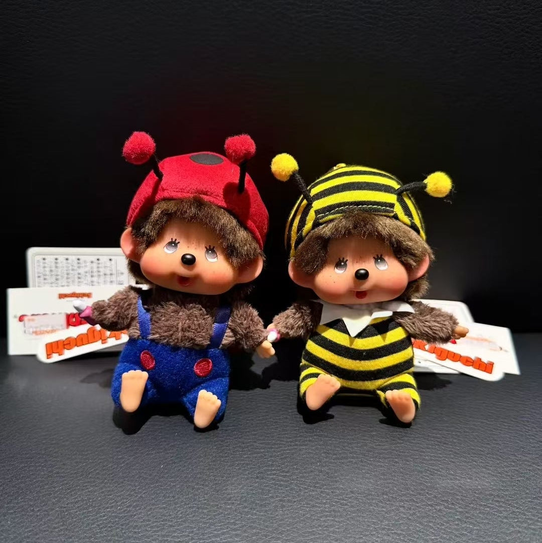 Monchhichi Insect Series Plush Keychain Pendant