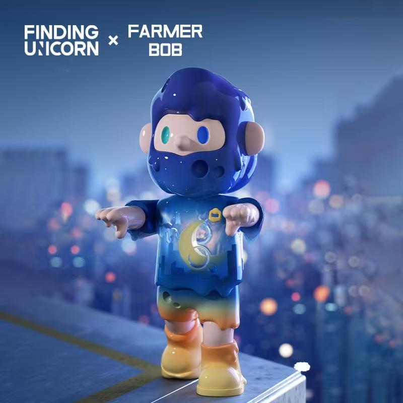 Vanta Zombie Bob Blue Hour 400% Farmer BOB Collectible Figure
