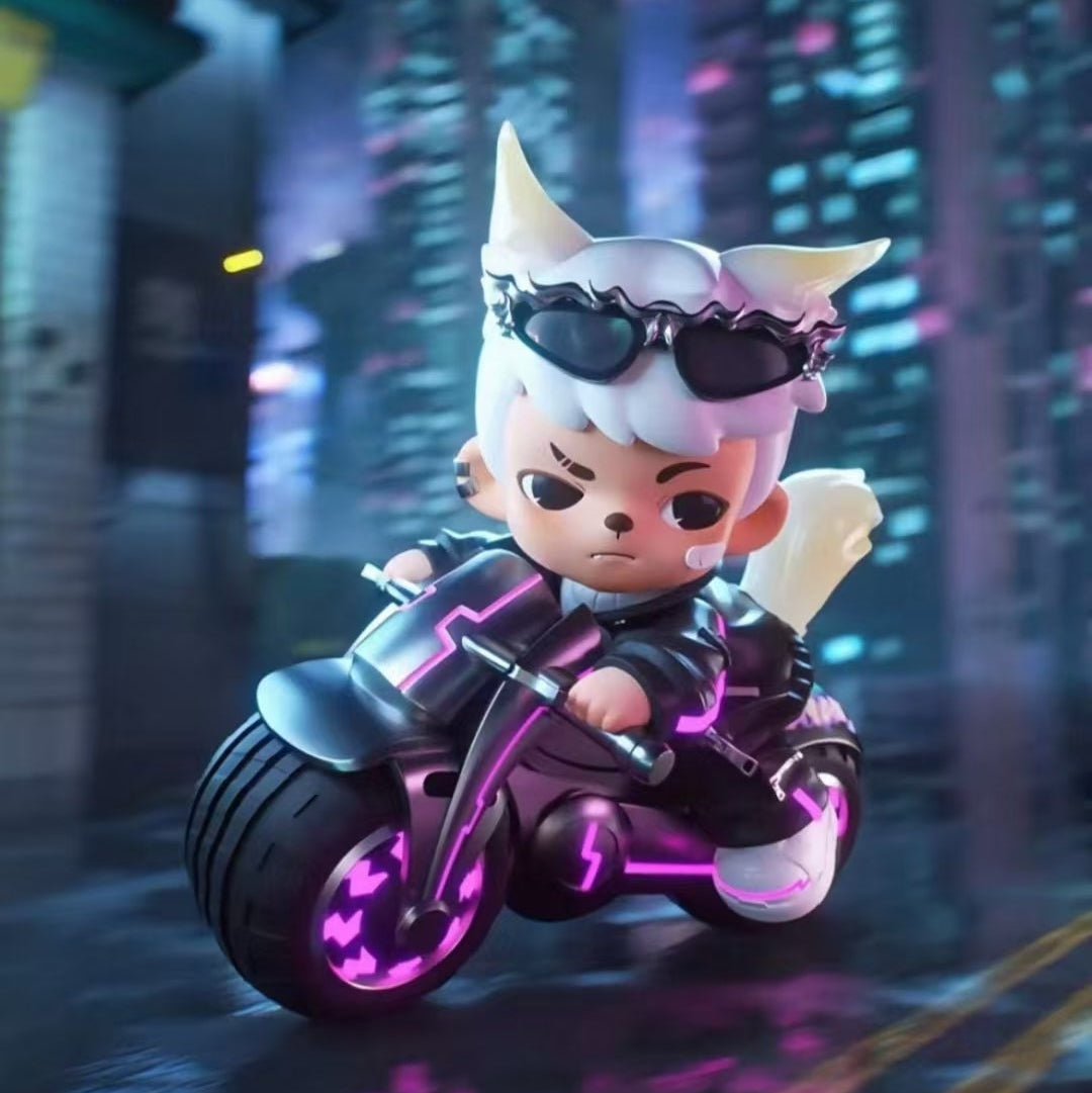 TNTSPACE Rayan Beat Speed Limited Edition Figure with Motorcycle