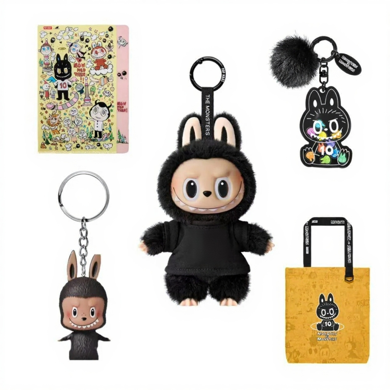 POP MART LABUBU 10th ANNIVERSARY GIFT SET, EXCLUSIVE EDITION